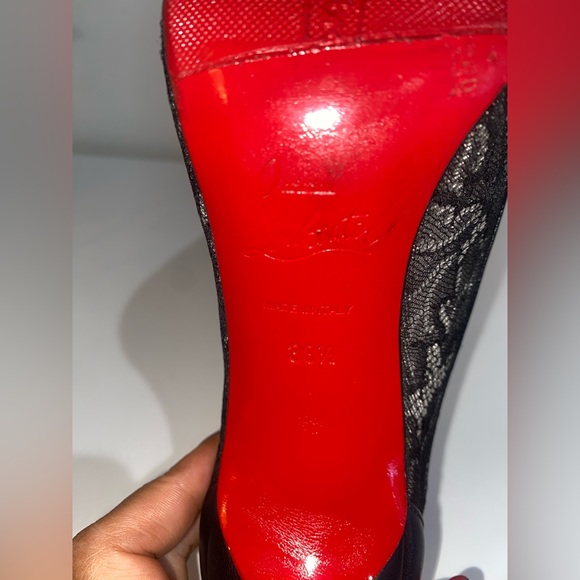 Pigalles Follies 100 Lace Pumps, 38.5 - Picture 8 of 11